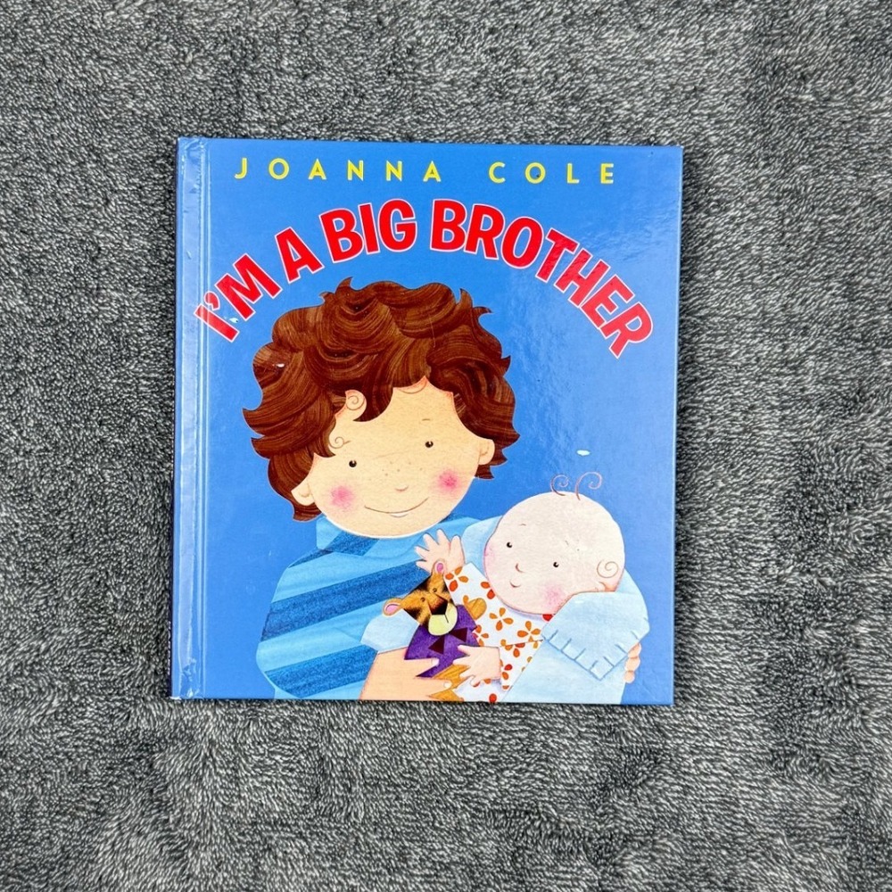 Joanna Cole I'm a Big Brother Hardcover Children's Book New Baby Prep 2010